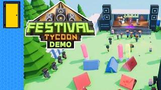 Thank You For The Music | Festival Tycoon - Demo (Festival Planner Simulator)