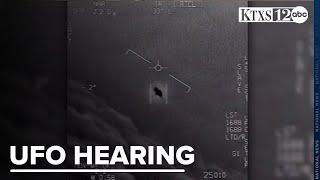 UFO witnesses brief lawmakers at House hearing