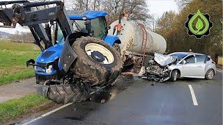 Dangerous Idiots Tractor Fails | Extreme Heavy Equipment Idiots at Work #3