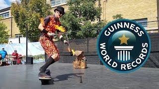 Fire Guy Guinness World Records Holder perform @ CNE 2019