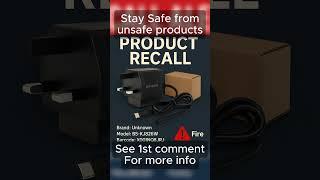 Unsafe Products (Radio controlled toy car - Power adaptor - Wooden ring toy) - Recall Alerts