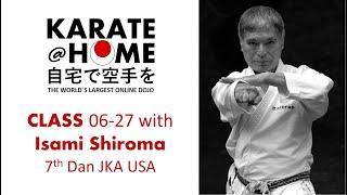 Karate@Home class 06 27 with Isami Shiroma