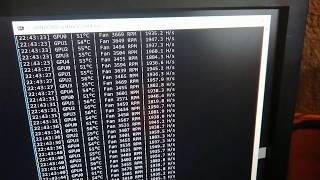 Xmr mining @1927 h/s, 9600 h/s 5 cards.