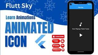Animated Icon | Mastering Flutter's Animated-Icon Widget | Widget For You
