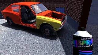 My Summer Car - Tutorial №4 "Как покрасить ваш автомобиль баллончиком и где они лежат"