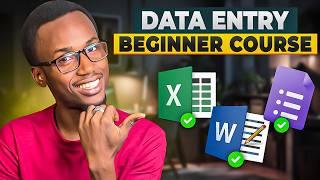 Data Entry Full Course for Beginners!