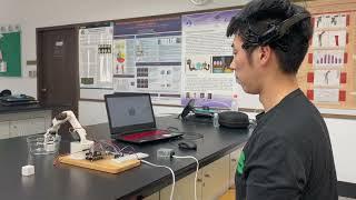 EEG-based controlled robotic arm