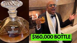 Ordering The MOST EXPENSIVE Drinks!  MACALLAN 72 YEAR