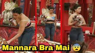 Bigg Boss 17 Live Mannara Chopra Bra Mai Nikli Bathroom Se Camera Mai Creative Team Ki Harkat