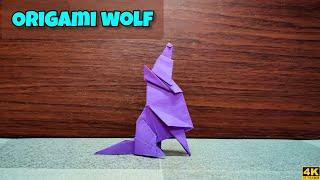 Origami Wolf | Origami tutorial | Paper craft