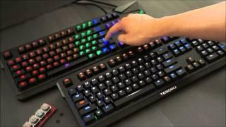 Max Keyboard Durandal G1NL Full Custom Backlit Mechanical Keyboard & O-Rings comparison
