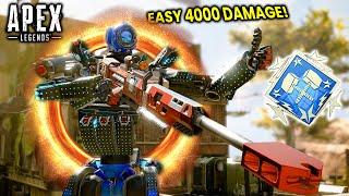 HOW TO GET THE 4000 DAMAGE BADGE 'EASILY' IN SEASON 12 - Apex Legends