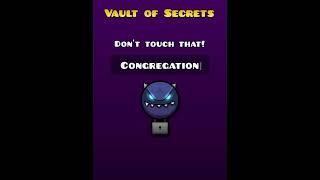 The VAULT Of CONGREGATION!?  | Subscribe |#shorts #geometrydash #funny #congregation #memes