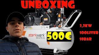 500€ Kompressor Unboxing ASMR | Daimler Bernd