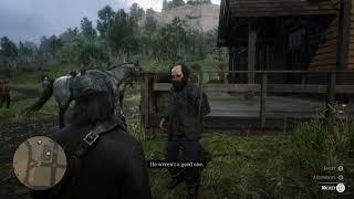 Mickey's Reaction To Arthur's Death - Red Dead Redemption 2