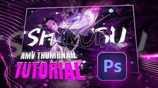 How to make AMV THUMBNAIL in Photoshop in 2023 (Tutorial)