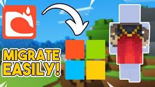 How to migrate your minecraft account to a microsoft account easily!