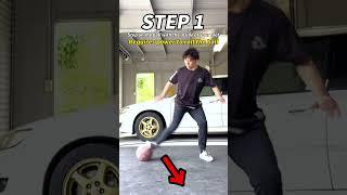 【BLUELOCK SKILLS】Itoshi Sae Heel Flick tutorial！#bluelock #itoshisae #football