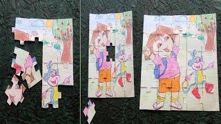 How to make jigsaw puzzle