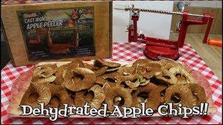 Dehydrated Cinnamon Apple Chips ~ Purelite Apple Peeler~ Product Share ~ Noreen"s Kitchen