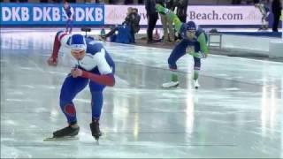 Pavel Kulizhnikov 1000 #2 - 1.08,10 (TR, Lowland WR2). World Cup 5 Stavanger 2015/2016