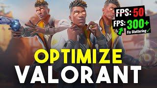 How To Optimize VALORANT Forever | Boost FPS & Lower LATENCY!