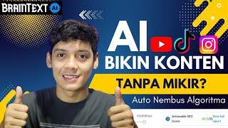 AI Bantu Buat Konten Video Lebih Cepat dan Berkualitas | Braintext AI