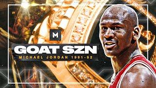 MICHAEL JORDAN ULTIMATE 1991-92 Season Highlights!  BACK 2 BACK! | GOAT SZN