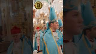 His Holiness Pope Peter III in the Cathedral Basilica of Our Crowned Mother of Palmar.