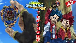 Beyblade Burst Sparking Super King AMV Episode 7 [ Hyuga Vs Hikaru Vs Volt Vs Free ] Beyblade Burst