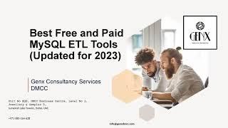 Best Free and Paid MySQL ETL Tools