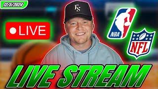  LIVE: Finding Some NBA Picks & NFL Picks for Today!