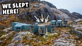 TINY HOME VILLAGE in Norway! (incredible sauna & outdoor shower)