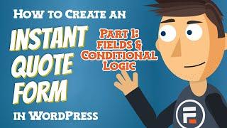 How to Build an Instant Quote Form - Part 1