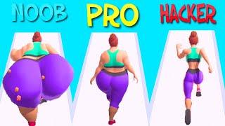 NOOB vs PRO vs HACKER in Fat 2 Fit! Part 3