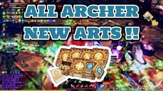 All Archer New Arts Compilation｜Subtitles + Demonstration + Personal Rating｜Tree of Savior