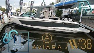 FLIBS 2019 - AVIARA AV36 Prototype with a 10'10" beam made for this channel: FAD1010!