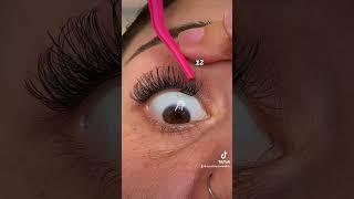 DIY lash tutorial #diybeauty #diylashextensions