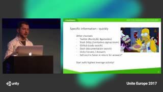 Unite Europe 2017 - How to be a resourceful Unity developer