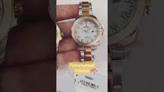 FESTINA Boyfriend MOTHERPEARL Gold Tone Watch #2stime