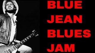 Blue Jean Blues Backing Track | ZZ Top Style Guitar Jam Track In the Key of B Minor