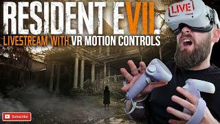 THE BEST VR MOD? - Resident Evil 7 PC VR Mod Playthrough PART ONE // Quest 2 Airlink