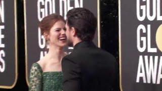 Rose Leslie & Kit Harington at the 77th Annual Golden Globe Awards | Compilation