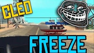 [CLEO] FR.CS - FREEZE VEHICLES OF ANY PLAYER - TROLLING ADMINS LIKE A BOSS in CODE5 !