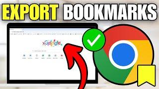 How To Export & Import Bookmarks in Google Chrome