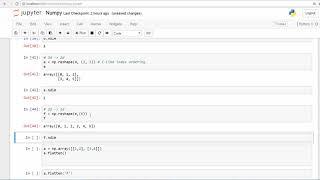 Using Numpy to Reshape  1D, 2D, and 3D Arrays