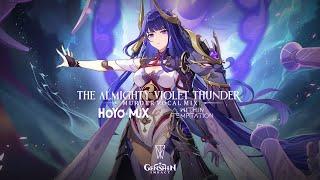 Genshin Impact x Within Temptation - The Almighty Violet Thunder (Murder Vocal Mix) [MASHUP]