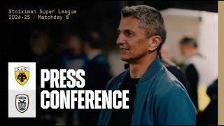 Press Conference: AEK FC Vs PAOK FC – PAOK TV