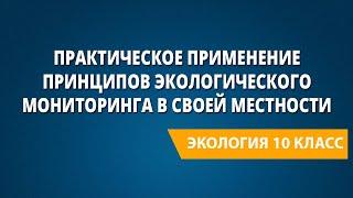 Практическое применение принципов экологического мониторинга в своей местности