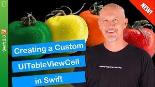 Creating a Custom UITableViewCell in Swift 2.0